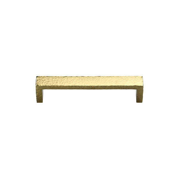 Hammered Wide Metro Cabinet Pull Handle by M Marcus - Heritage Brass