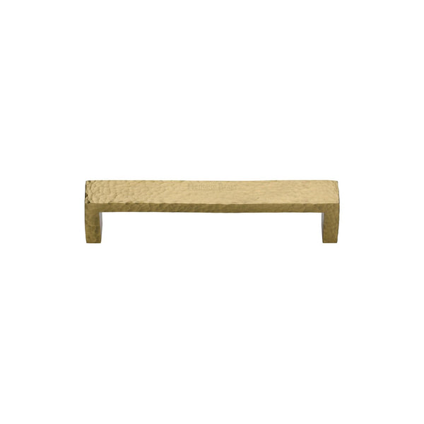 Hammered Wide Metro Cabinet Pull Handle by M Marcus - Heritage Brass