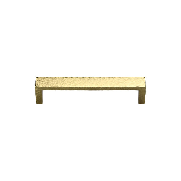 Hammered Wide Metro Cabinet Pull Handle by M Marcus - Heritage Brass