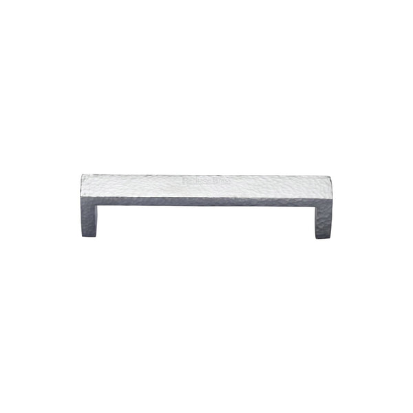 Hammered Wide Metro Cabinet Pull Handle by M Marcus - Heritage Brass