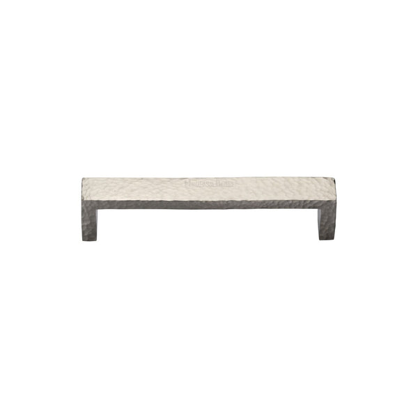 Hammered Wide Metro Cabinet Pull Handle by M Marcus - Heritage Brass