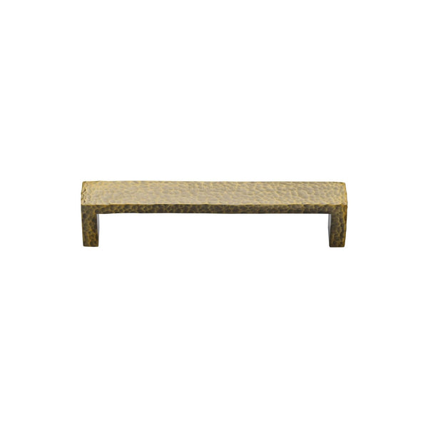 Hammered Wide Metro Cabinet Pull Handle by M Marcus - Heritage Brass