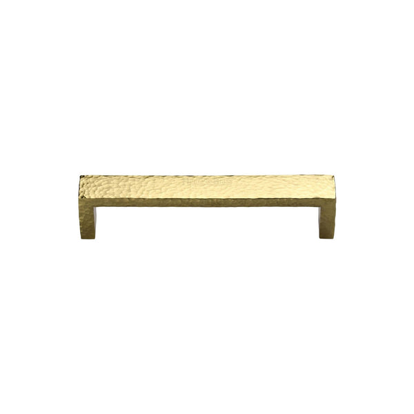Hammered Wide Metro Cabinet Pull Handle by M Marcus - Heritage Brass