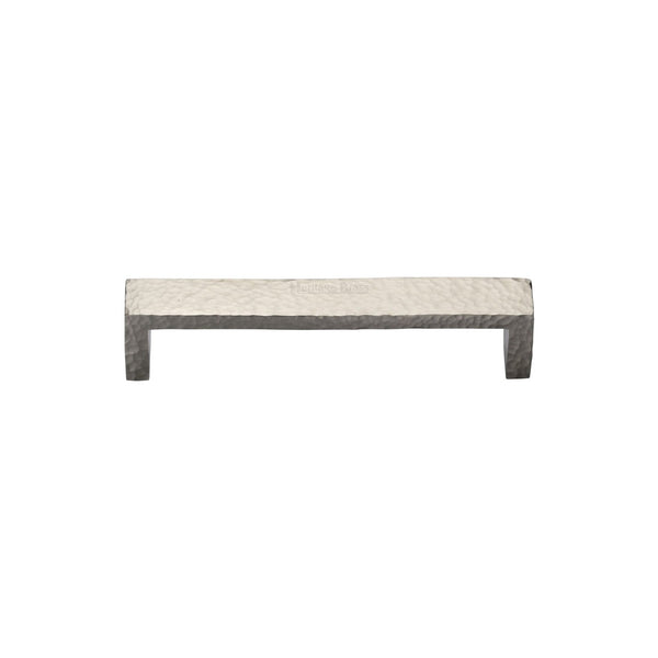 Hammered Wide Metro Cabinet Pull Handle by M Marcus - Heritage Brass