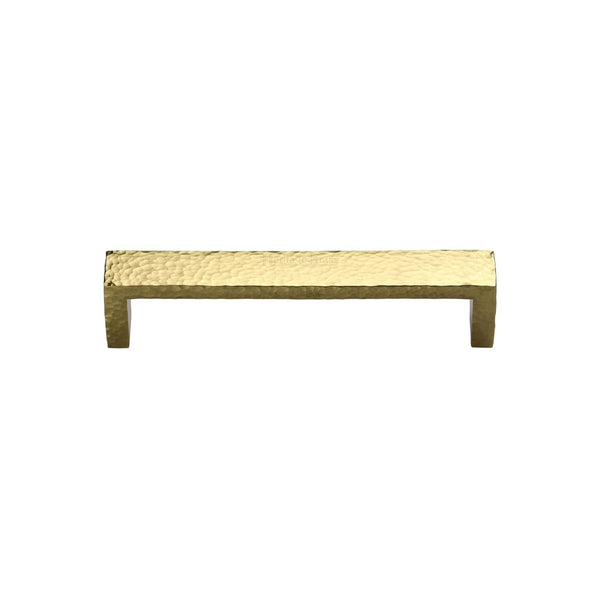 Hammered Wide Metro Cabinet Pull Handle by M Marcus - Heritage Brass