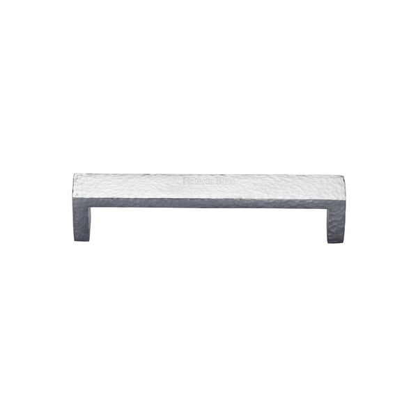 Hammered Wide Metro Cabinet Pull Handle by M Marcus - Heritage Brass