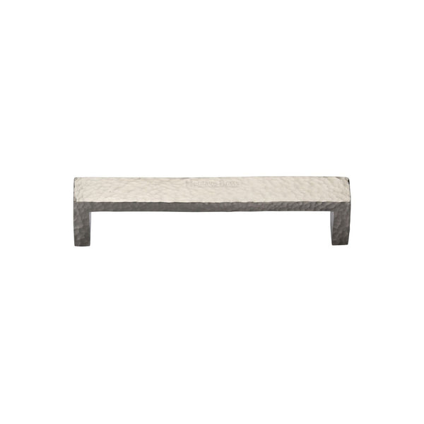 Hammered Wide Metro Cabinet Pull Handle by M Marcus - Heritage Brass