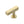 Offset Square Cabinet Knob by M Marcus - Heritage Brass