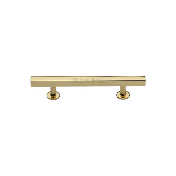 Offset Square Cabinet Pull by M Marcus - Heritage Brass