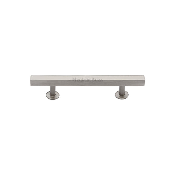 Offset Square Cabinet Pull by M Marcus - Heritage Brass