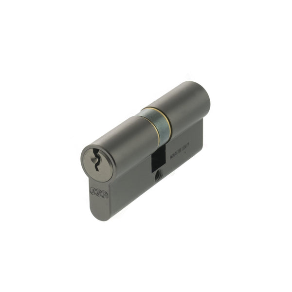 AGB Euro Profile 5 Pin Double Cylinder Keyed Alike 35-35mm (70mm) - Black Nickel