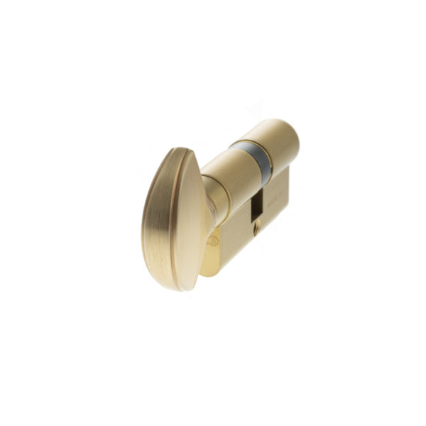 AGB Euro Profile 5 Pin Cylinder Key to Turn 30-30mm (60mm) Keyed Alike