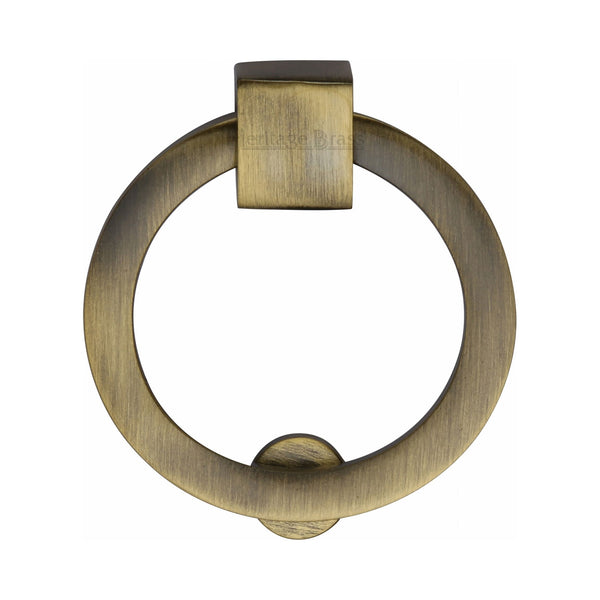 Round Cabinet Drop Pull by M Marcus - Heritage Brass