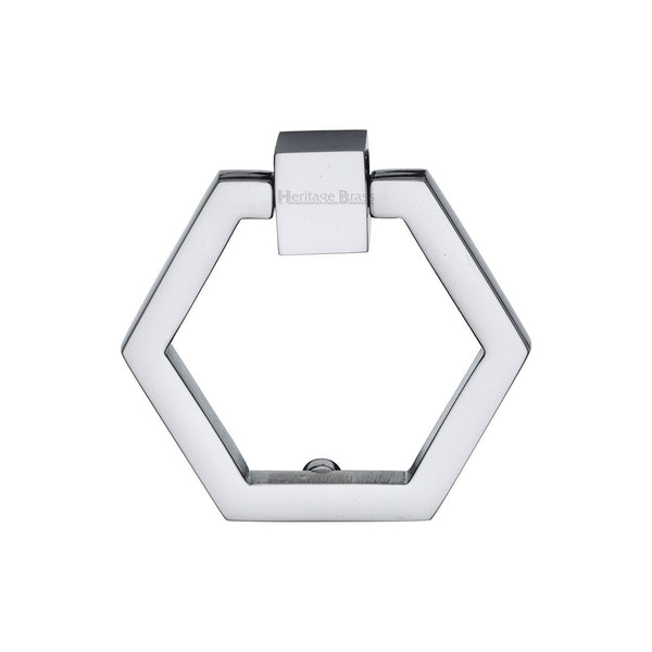 Hexagon Cabinet Drop Pull by M Marcus - Heritage Brass
