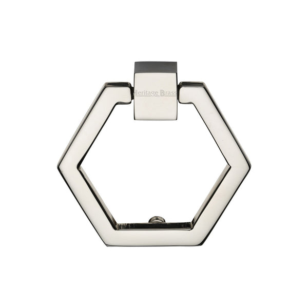 Hexagon Cabinet Drop Pull by M Marcus - Heritage Brass