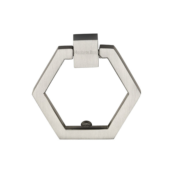 Hexagon Cabinet Drop Pull by M Marcus - Heritage Brass