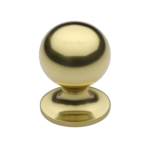 Ball Cabinet Knob by M Marcus - Heritage Brass