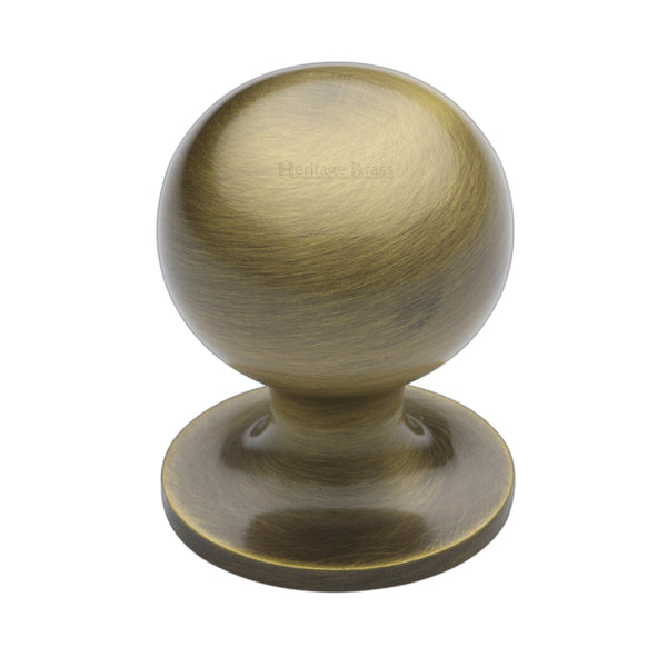 Ball Cabinet Knob by M Marcus - Heritage Brass