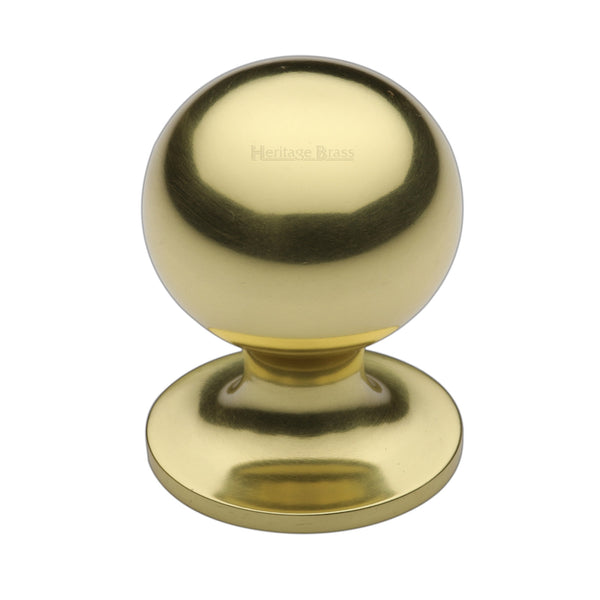 Ball Cabinet Knob by M Marcus - Heritage Brass