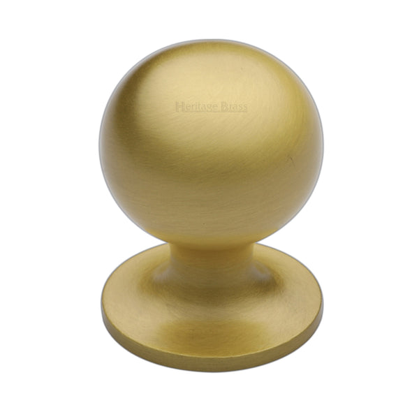 Ball Cabinet Knob by M Marcus - Heritage Brass