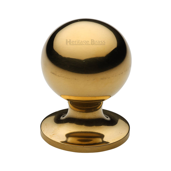 Ball Cabinet Knob by M Marcus - Heritage Brass