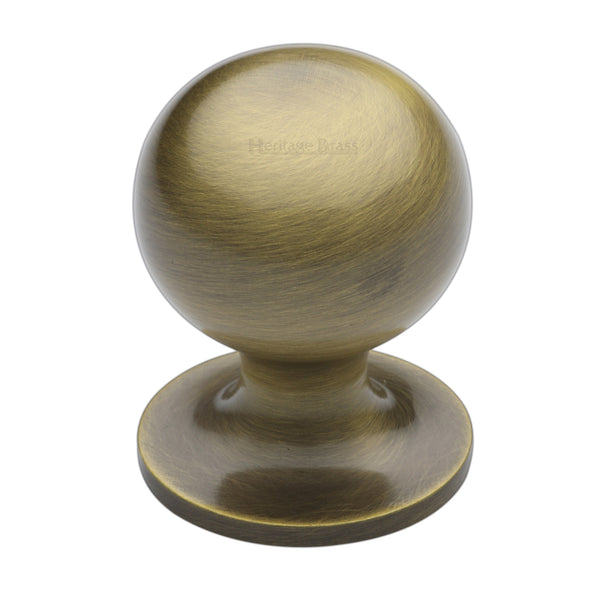 Ball Cabinet Knob by M Marcus - Heritage Brass