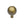 Sphere Cabinet Knob by M Marcus - Heritage Brass