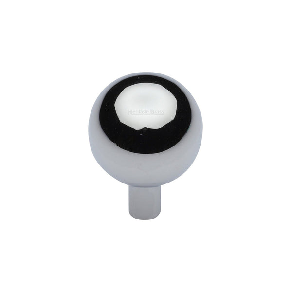Sphere Cabinet Knob by M Marcus - Heritage Brass