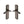 Centaur Door Handle on Plate by M Marcus - Heritage Brass