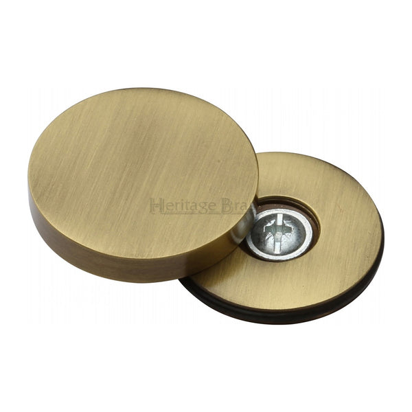 M Marcus - Heritage Brass, Bolt Cover, Door Pull Handles, Door Pull Handles