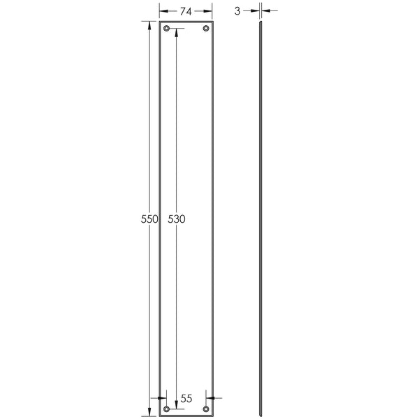 CRES Push Plate by Cres By Frelan