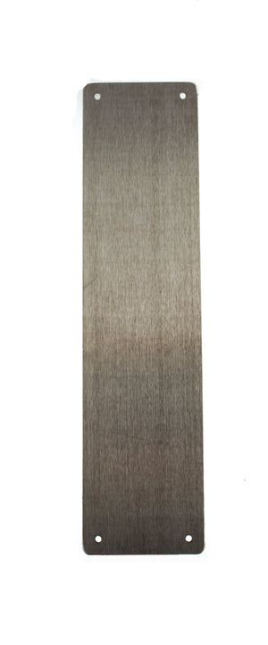 CleanTouch Finger Plate Pre drilled with screws 300mm x 75mm by Atlantic Hardware