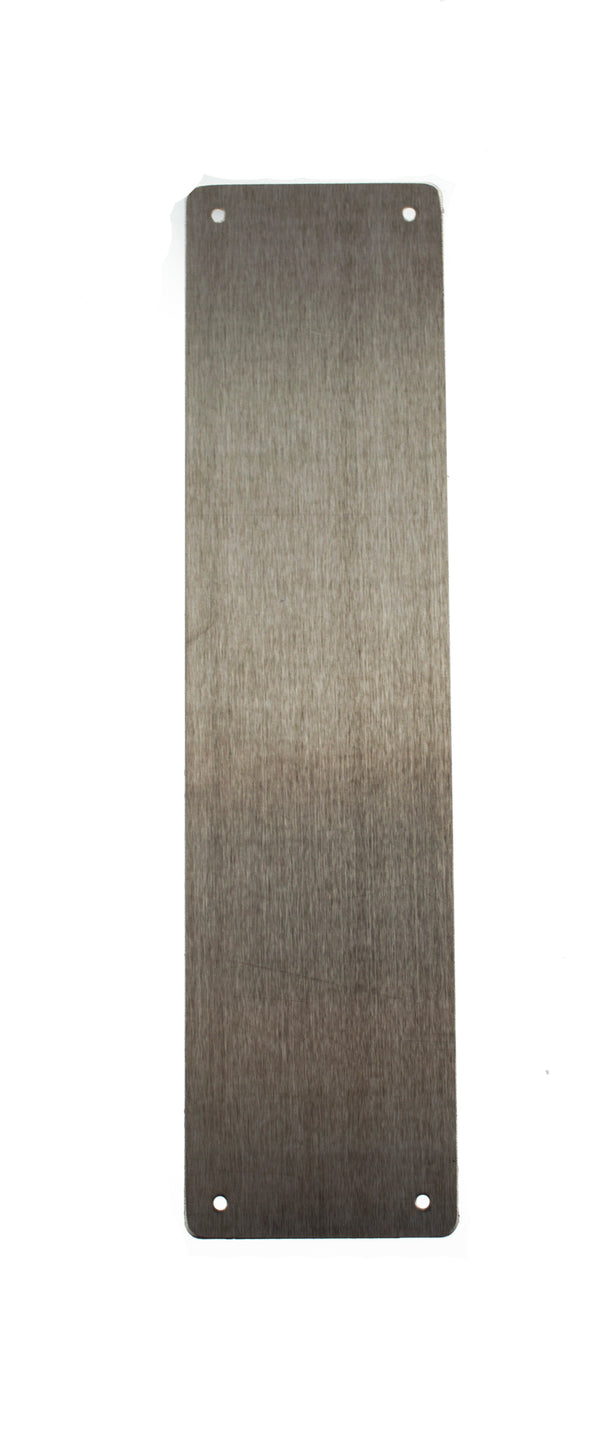 CleanTouch Finger Plate Pre drilled with screws 300mm x 75mm by Atlantic Hardware