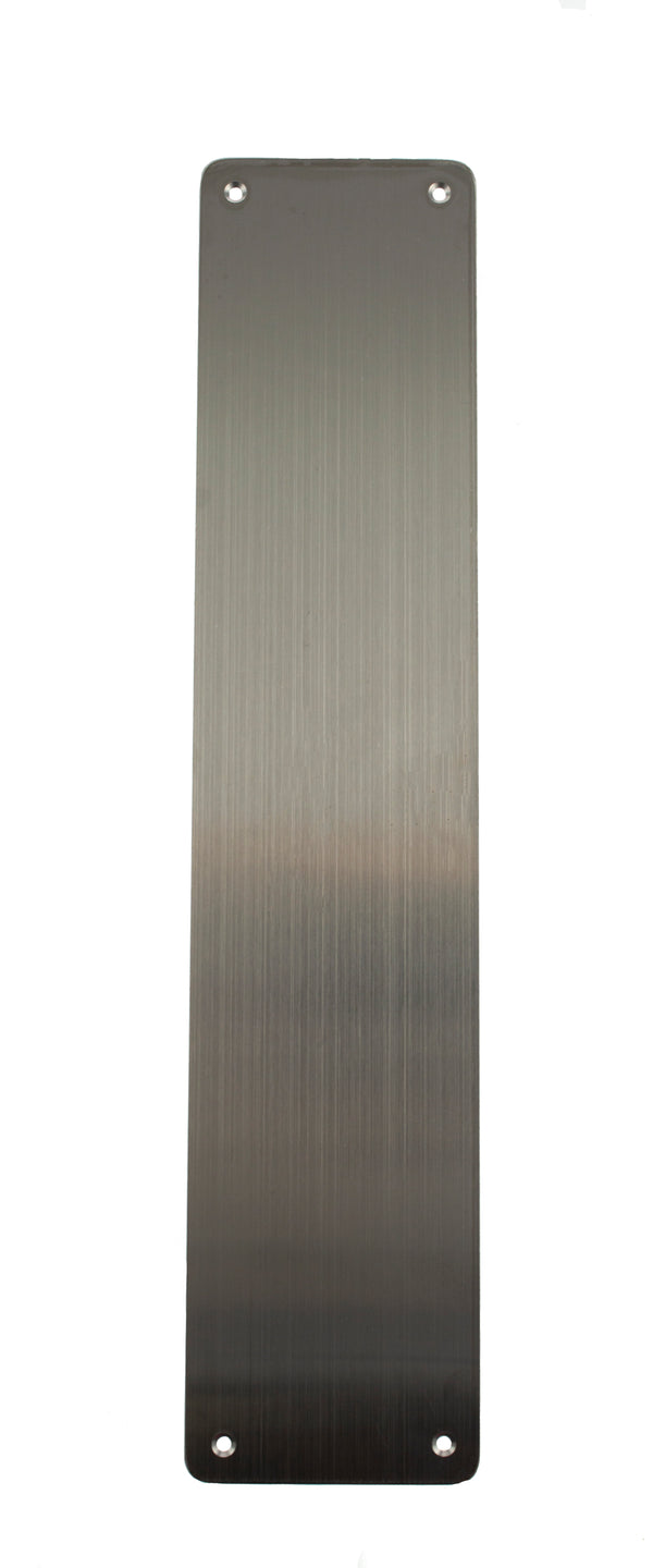 CleanTouch Finger Plate Pre drilled with screws 350mm x 75mm by Atlantic Hardware