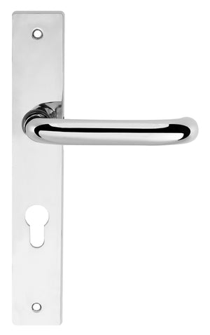 CleanTouch Anti-Bac RTD Safety Lever on Square Euro Backplate by Atlantic Hardware