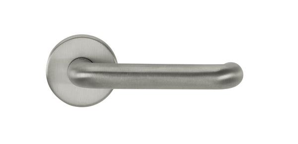 CleanTouch Anti-Bac RTD Safety Lever on Round Rose by Atlantic Hardware