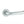CleanTouch Anti-Bac RTD Safety Lever on Round Rose by Atlantic Hardware