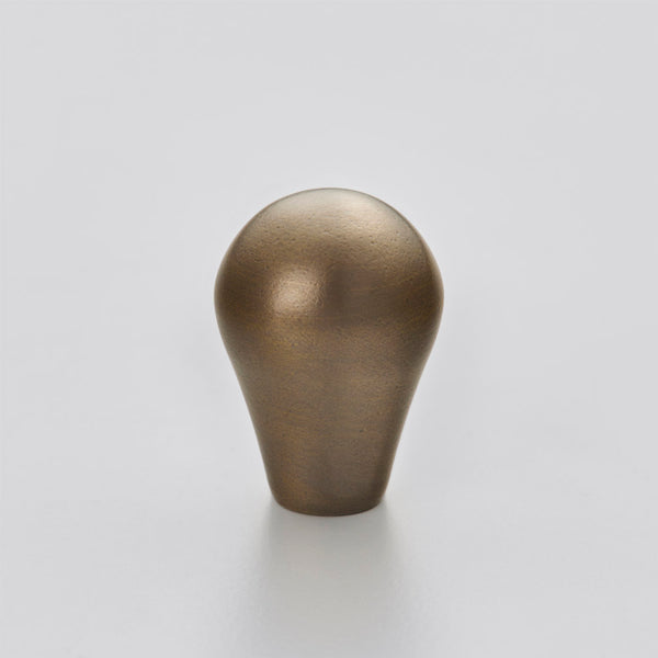 Croft Distressed Antique Brass finish sample—not the product design
