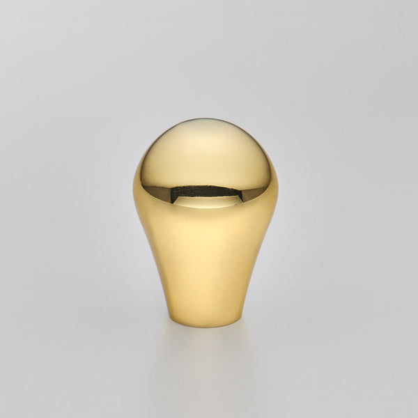 Croft Polished Brass Unlacquered finish sample—not the product design