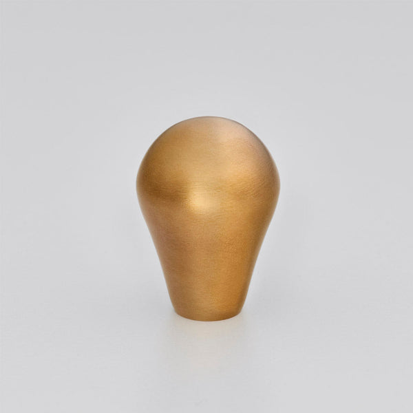 Croft Smoked Brass finish sample—not the product design