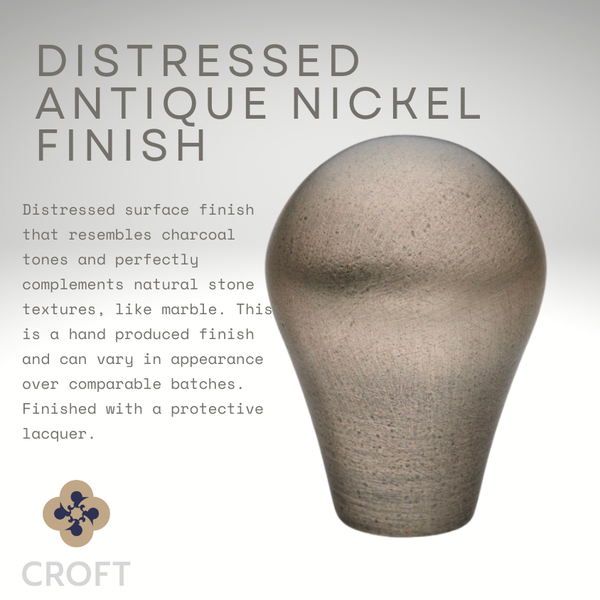 Croft - Zeppelin Turn and Release on Reeded Covered Rose by Croft Ironmongery