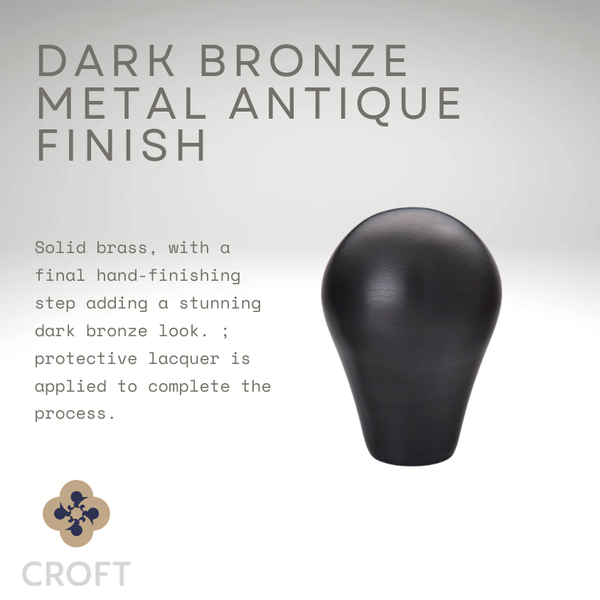 Croft - Small Zeppelin Knob 1752A