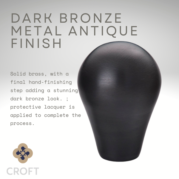 Croft - Zeppelin Turn and Release on Reeded Covered Rose by Croft Ironmongery
