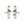 Deco Door Handle on Plate by M Marcus - Heritage Brass