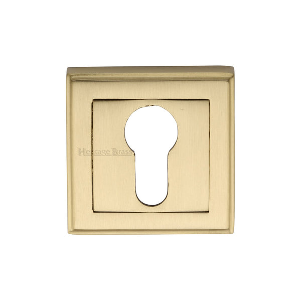 Euro Profile Cylinder Escutcheon Square - DEC7020