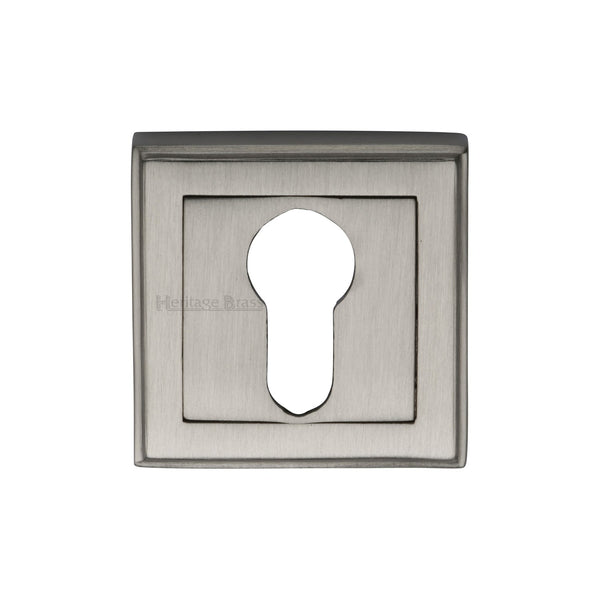 Euro Profile Cylinder Escutcheon Square - DEC7020