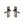 Delta Door Handle on Plate by M Marcus - Heritage Brass
