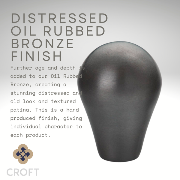 Croft - Zeppelin Turn and Release on Reeded Covered Rose by Croft Ironmongery