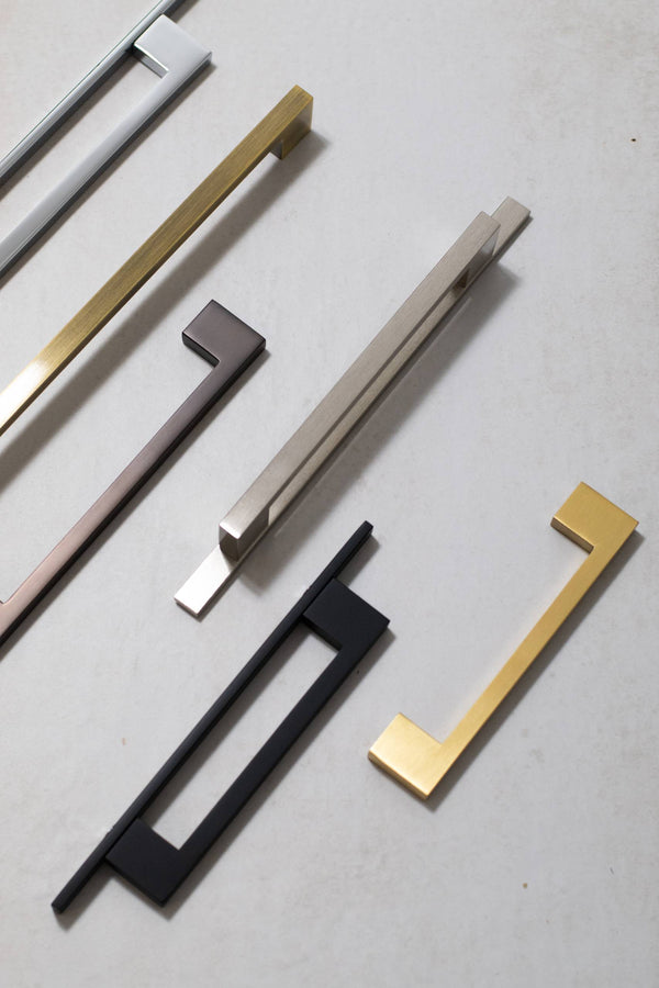 Millhouse Brass Empire Slim Cabinet Pull Handle 320mm - additional image