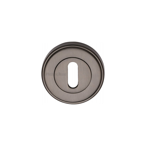 Standard Key Escutcheon Round - ERD7000 by M Marcus - Heritage Brass